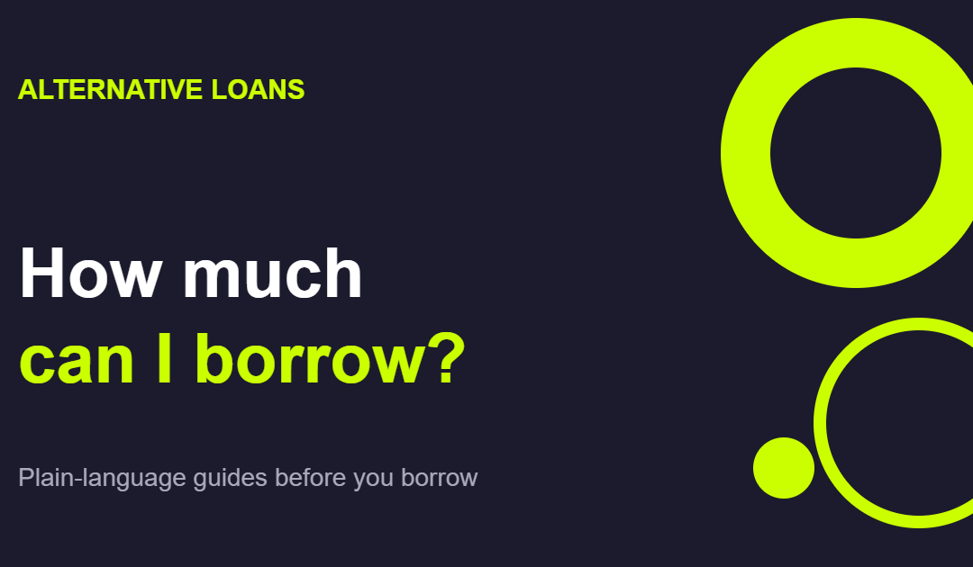 How Much Can I Borrow? Loan Amount Calculator Guide