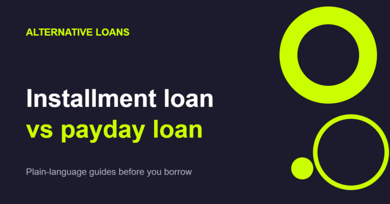 Installment Loan vs. Payday Loan in Canada: What Is the Difference?